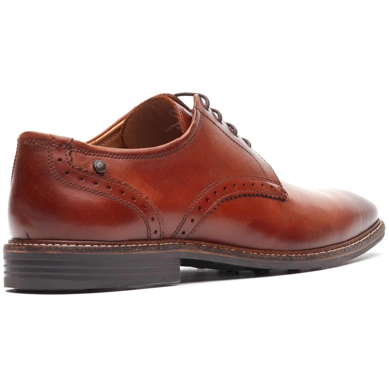 Base London ETON Mens Derby Shoes Tan