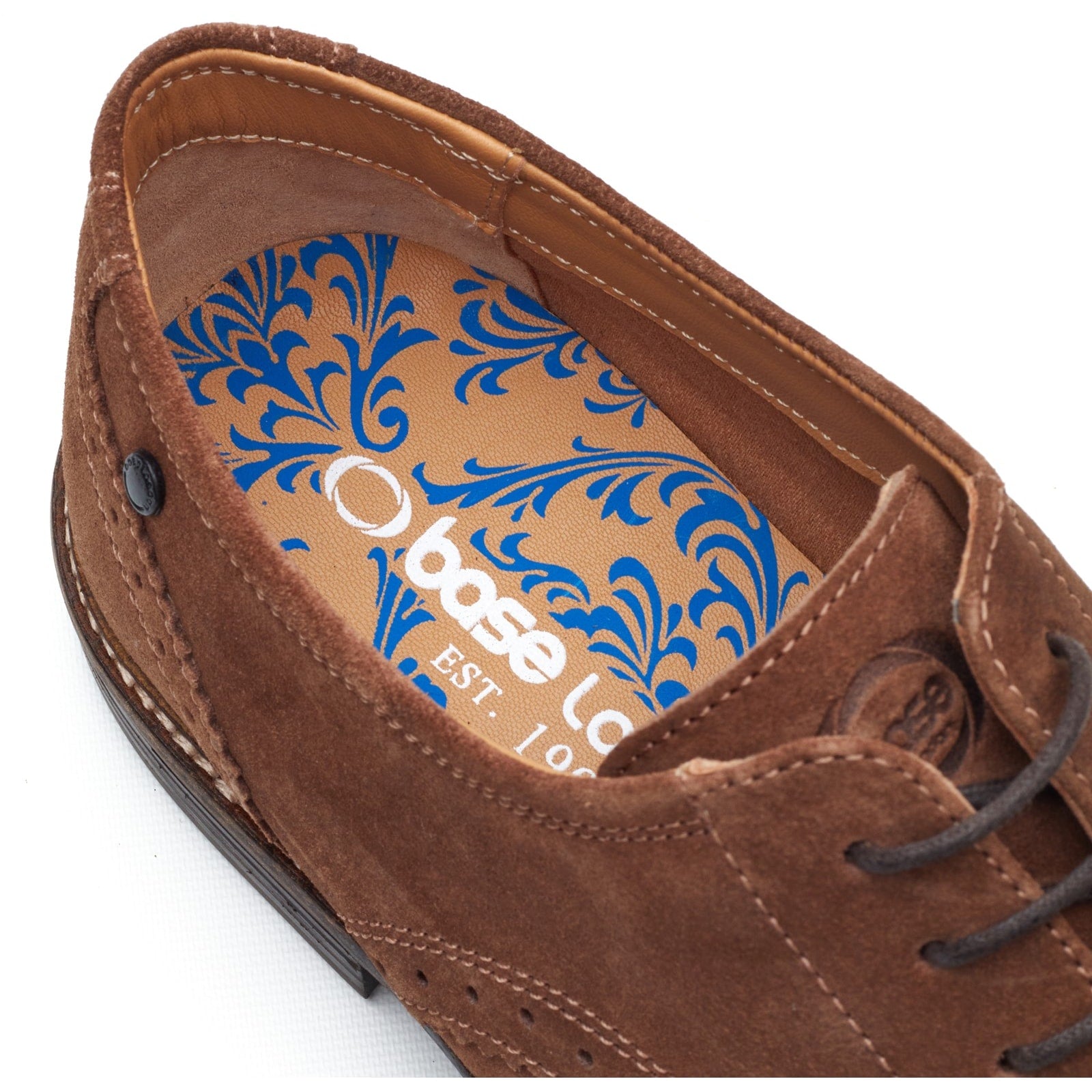 Base London ETON Mens Derby Shoes Tan