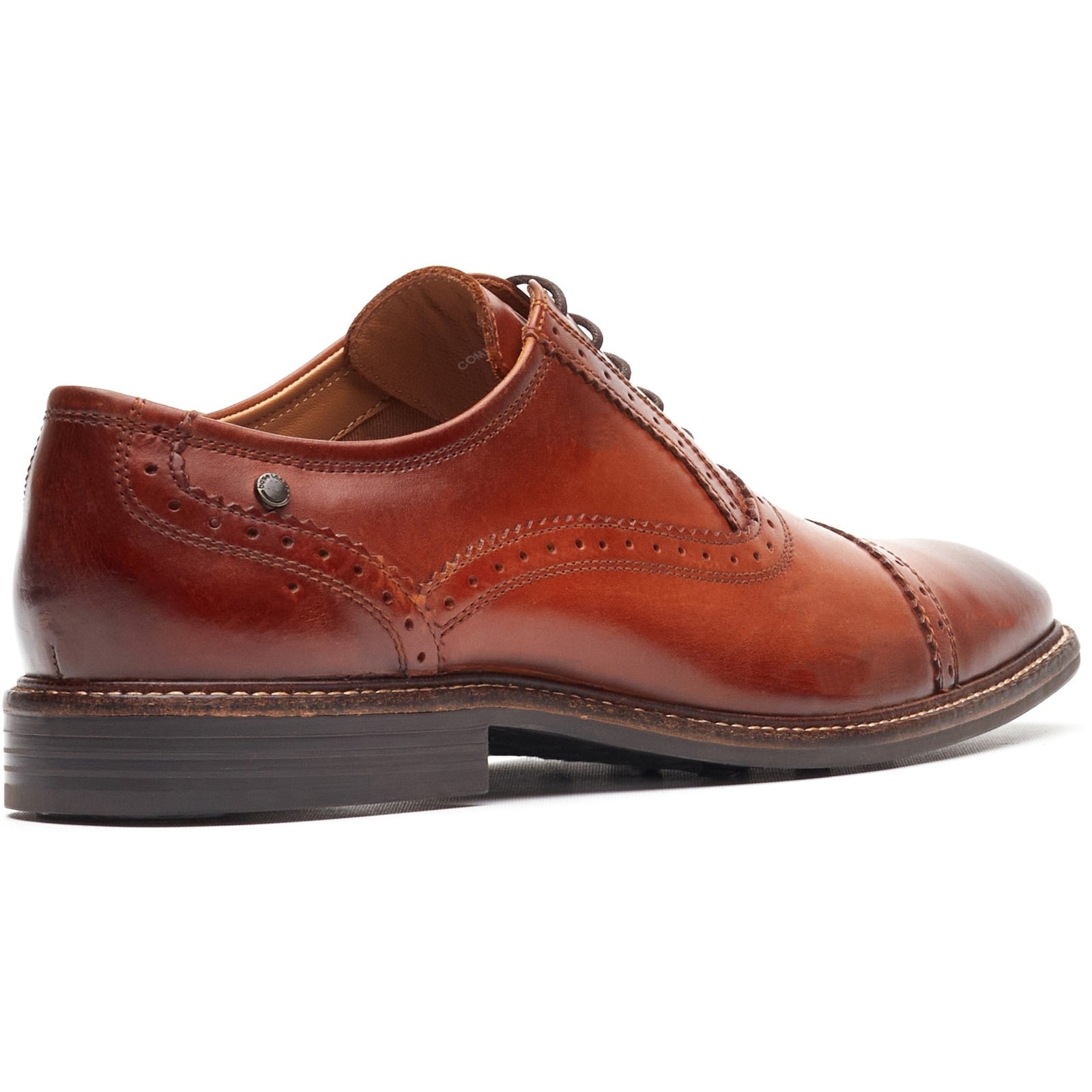 Base London ASCOT Mens Oxford Shoes Tan