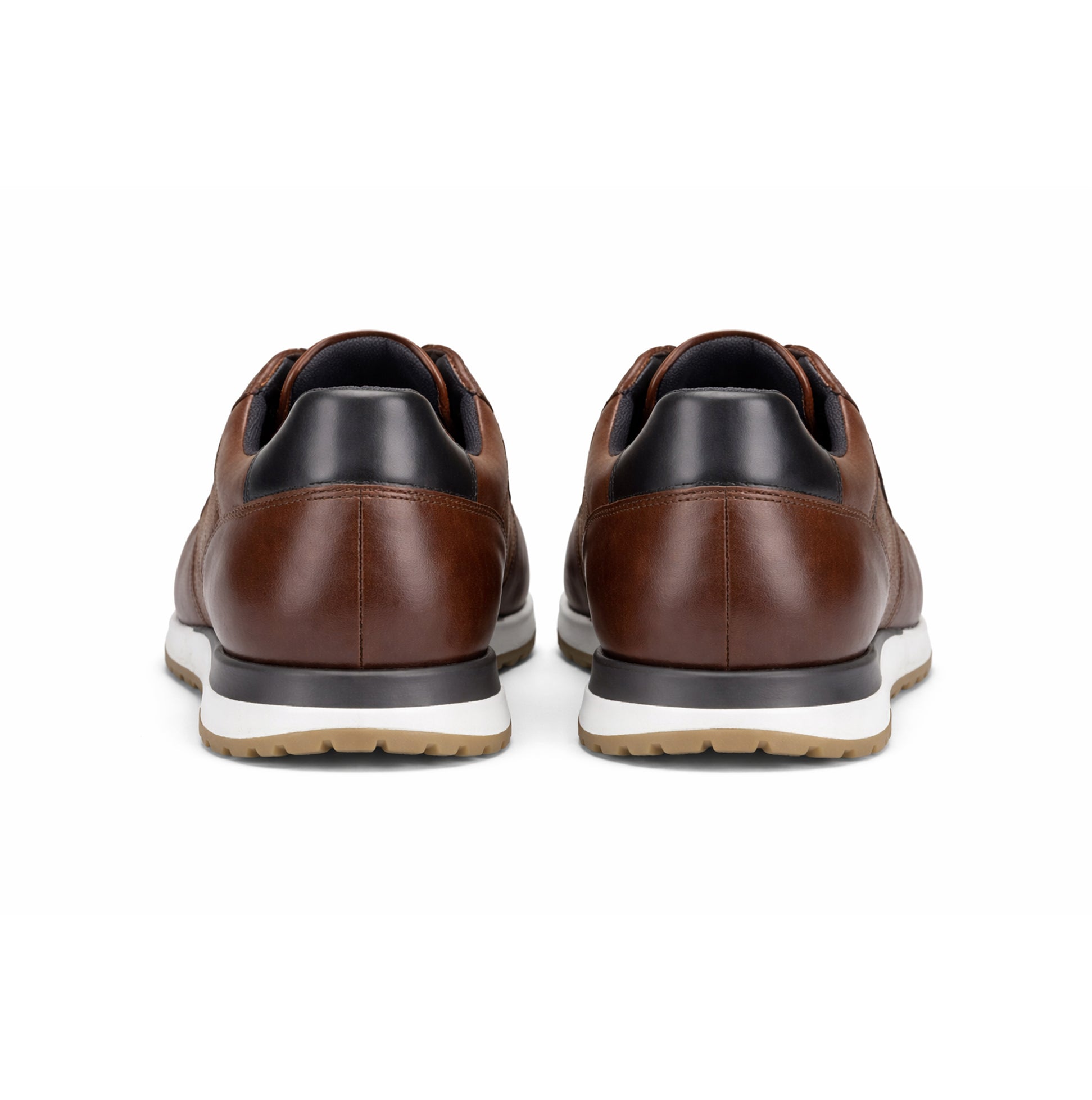 Base London LANCASTER Mens Casual Trainers Brown