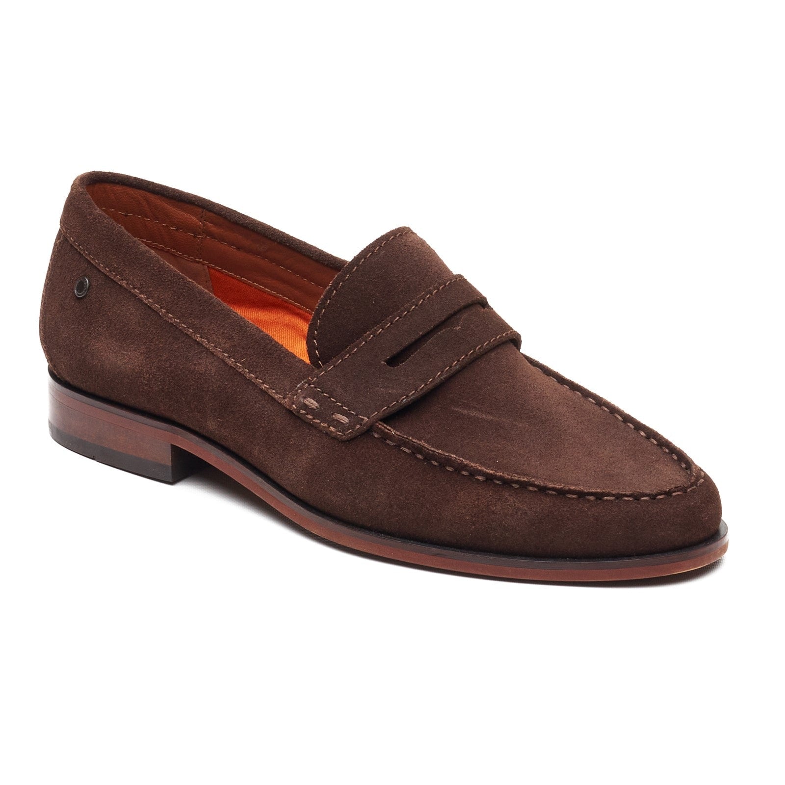 Base London SLATE Mens Loafer Shoes Brown