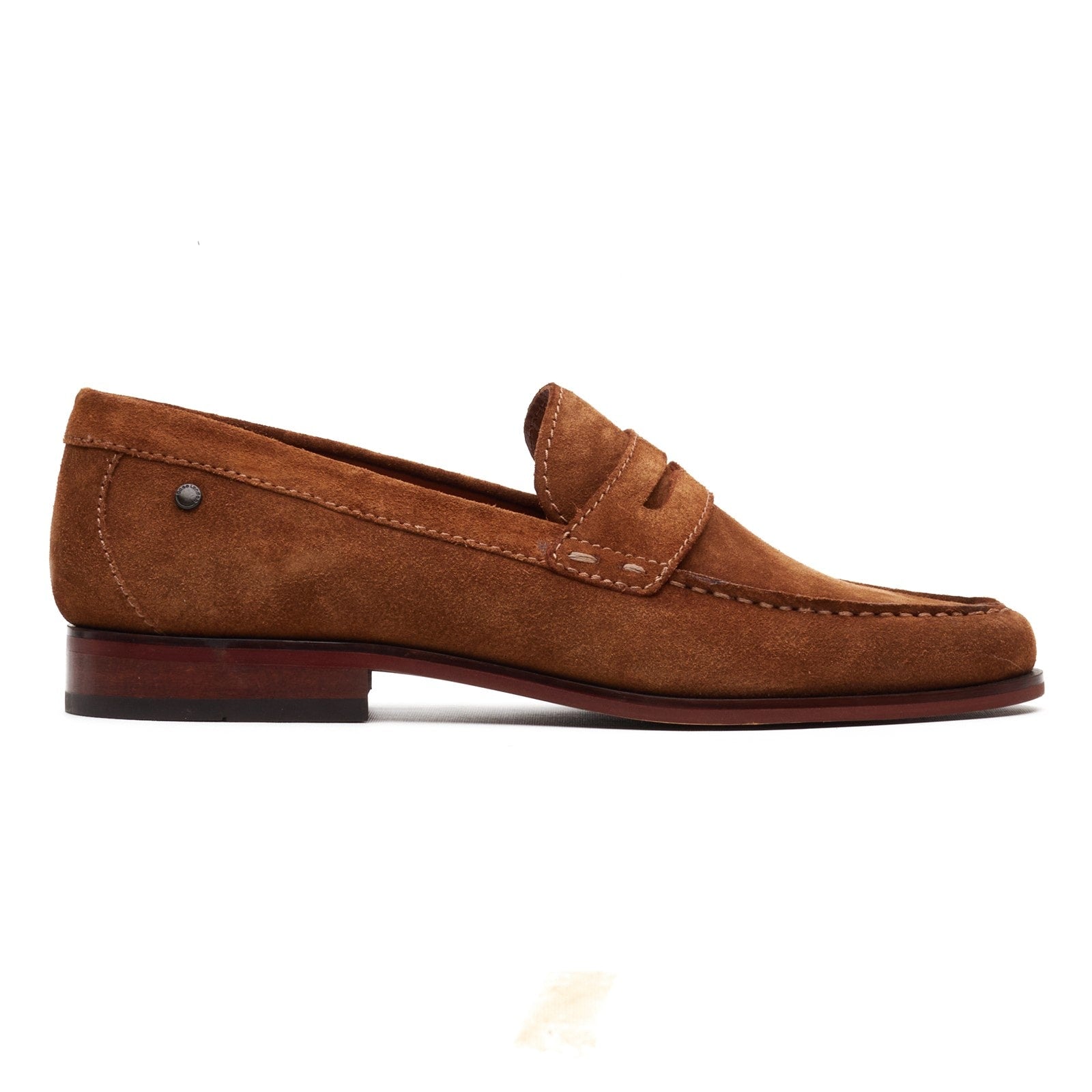 Base London SLATE Mens Loafer Shoes Camel