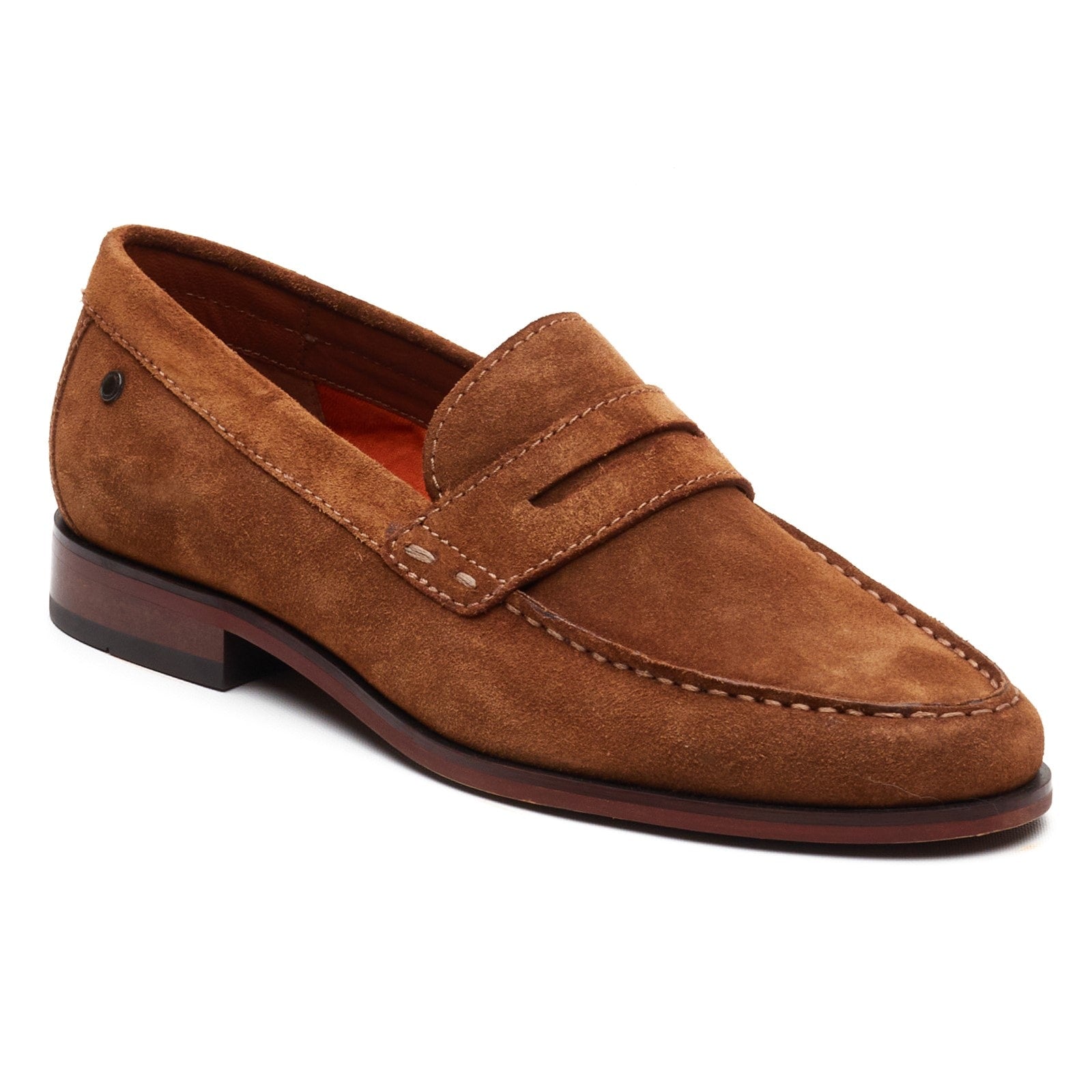 Base London SLATE Mens Loafer Shoes Camel