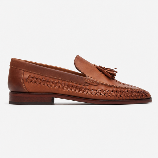 Base London BRACKEN Mens Loafer Shoes Tan
