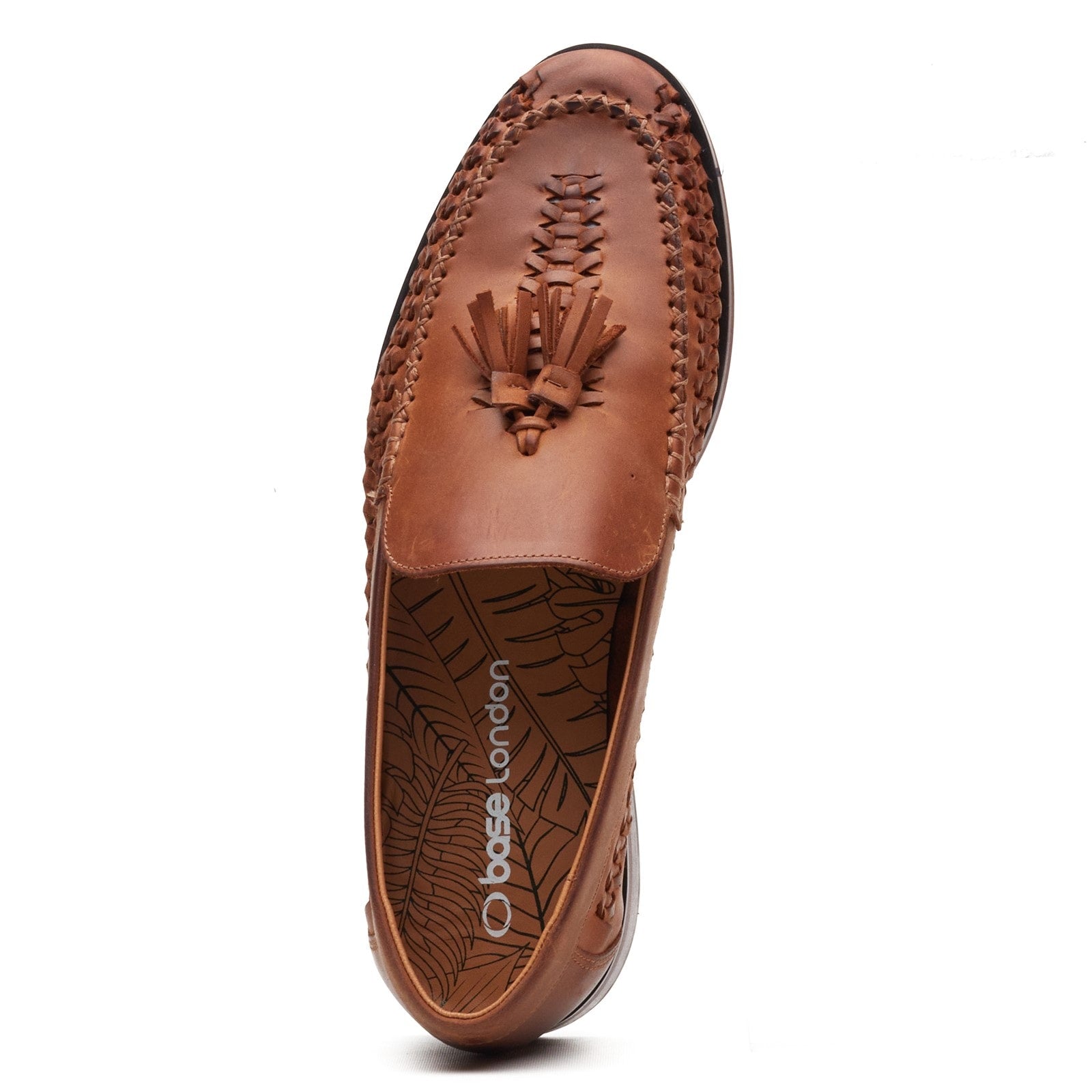 Base London BRACKEN Mens Loafer Shoes Tan
