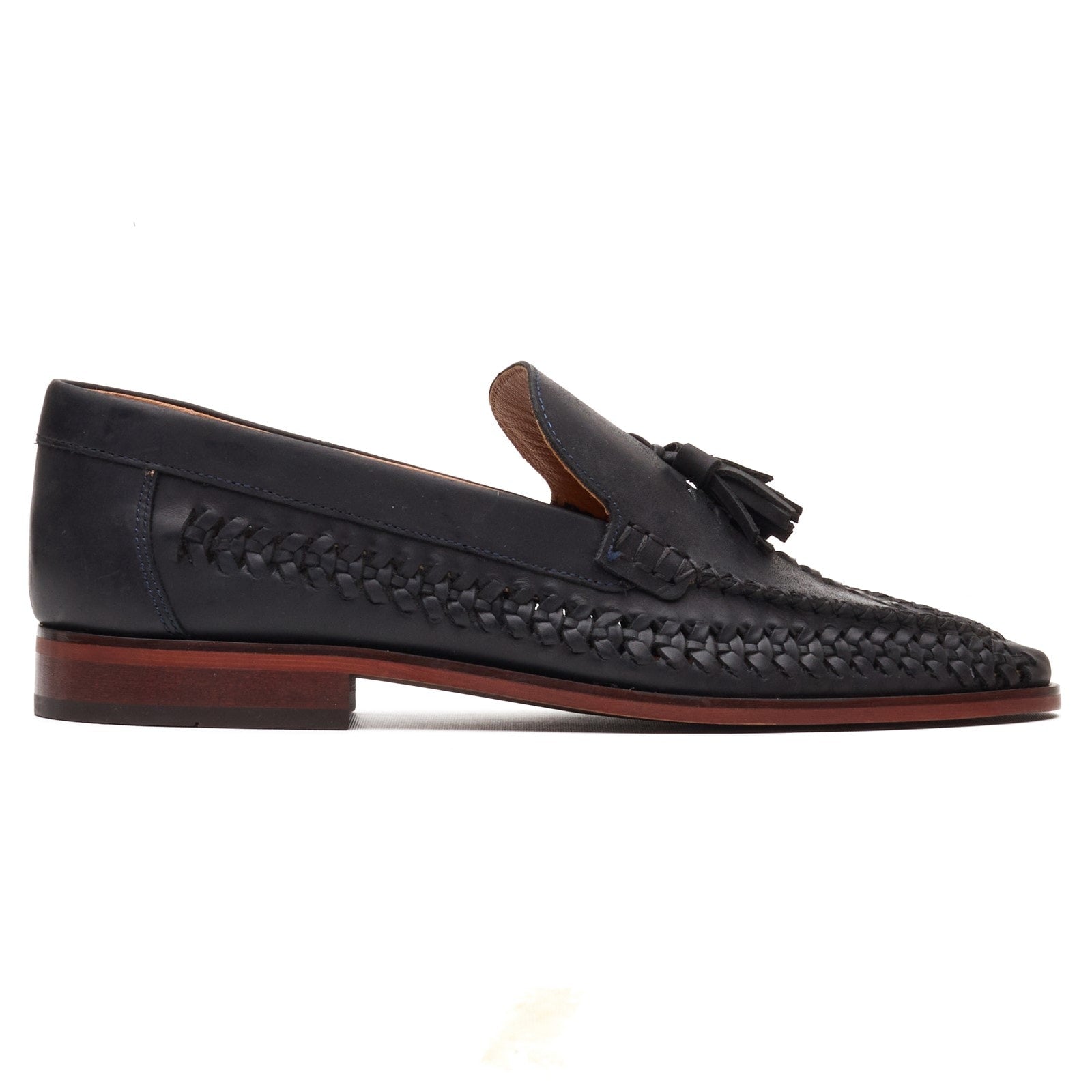Base London BRACKEN Mens Loafer Shoes Navy