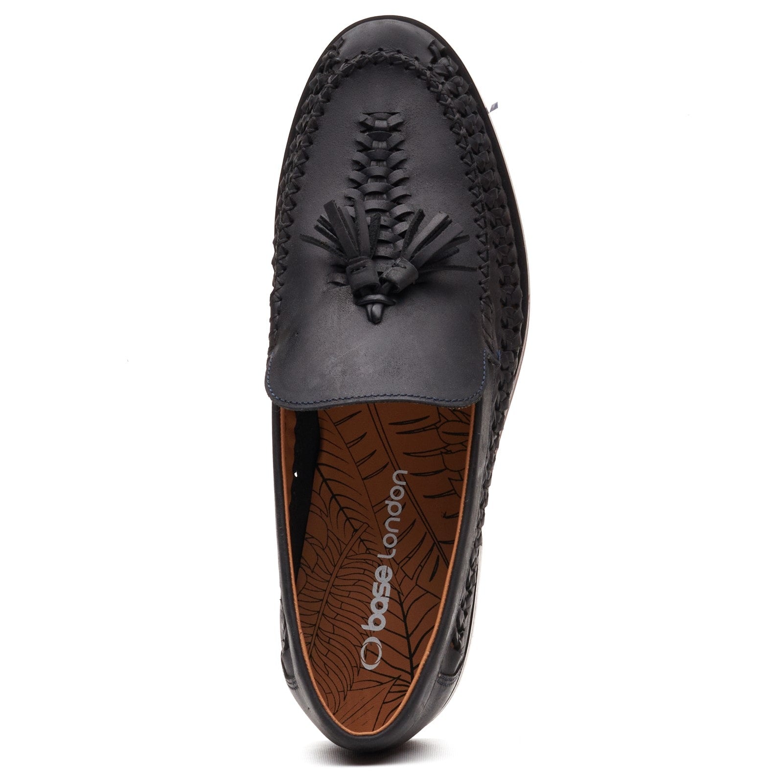 Base London BRACKEN Mens Loafer Shoes Navy