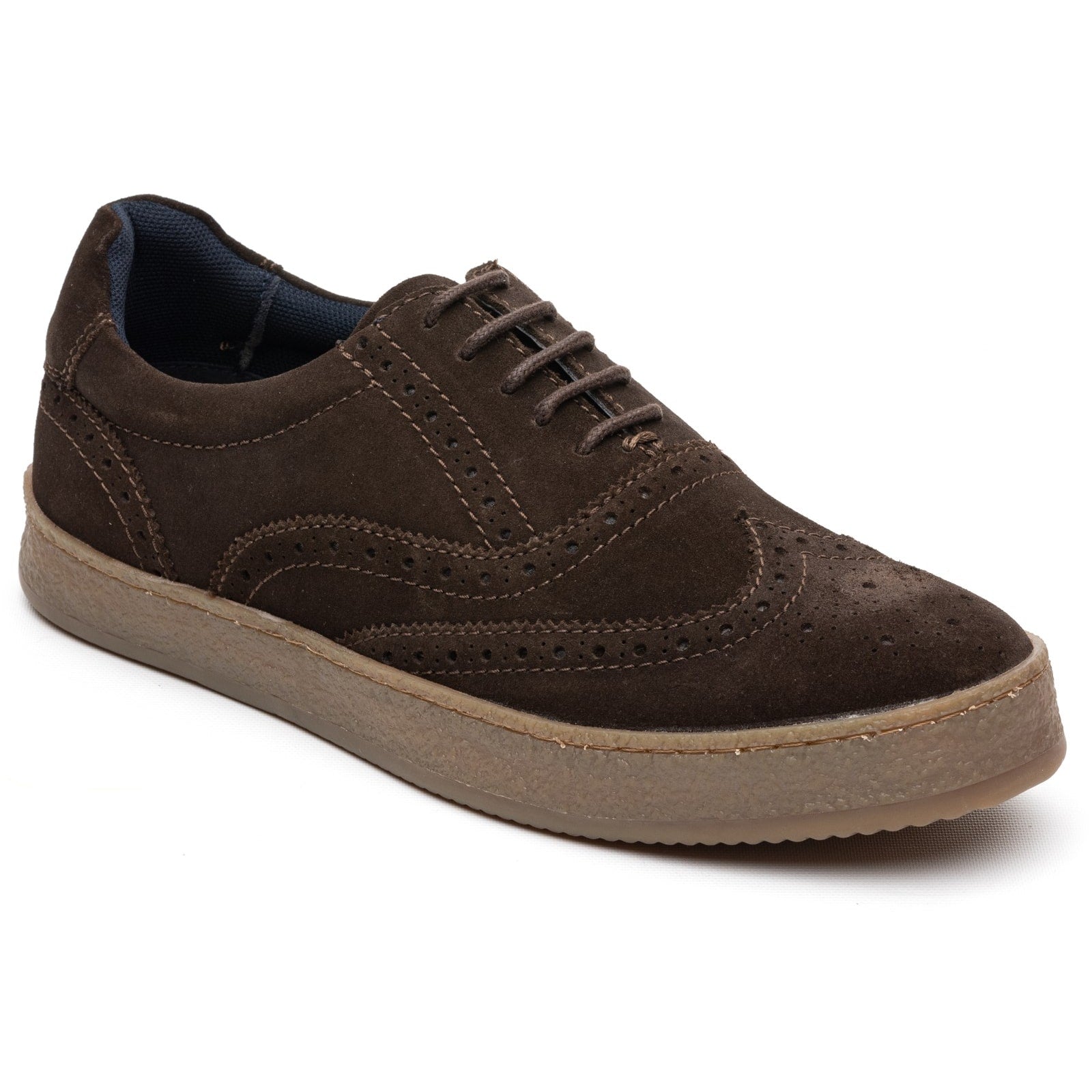 Base London CHRISTO Mens Casual Trainers Brown