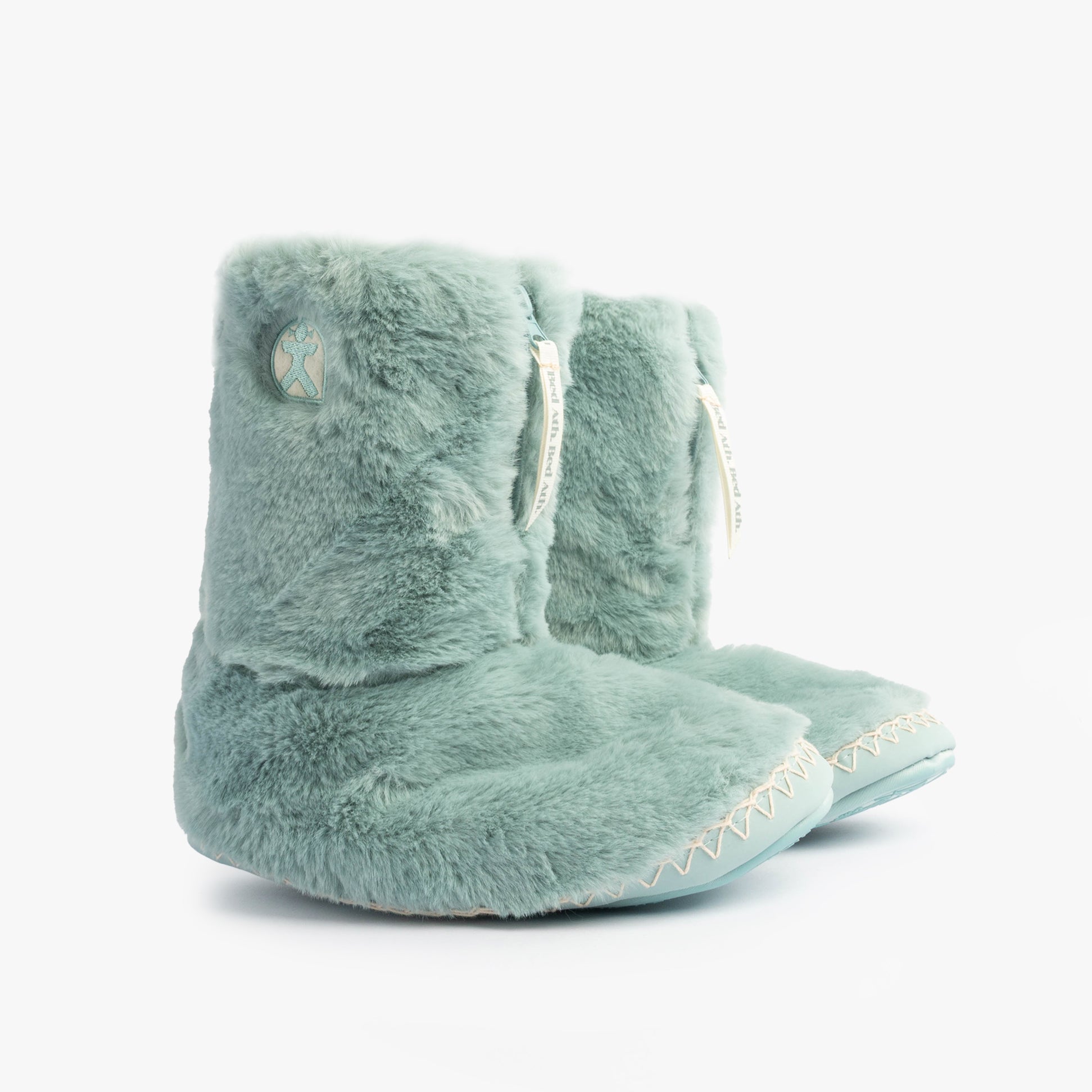 Bedroom Athletics MARILYN Womens Faux Fur Boots Seafoam