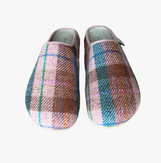 Bedroom Athletics CHARLOTTE Womens Slipper Clogs Camel/Salmon