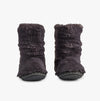 Bedroom Athletics GISELE Womens Faux Fur Boot Slippers Brown Ink