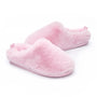 Bedroom Athletics ARIANA Womens Slipper Boots Pink side view showing plush faux fur upper and slip-on design.