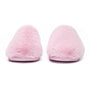 Bedroom Athletics ARIANA Womens Slipper Boots Pink front view showing soft faux fur upper and slip-on design.