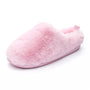 Bedroom Athletics ARIANA Womens Slipper Boots Pink side view, faux fur upper, slip-on mules, flat sole.