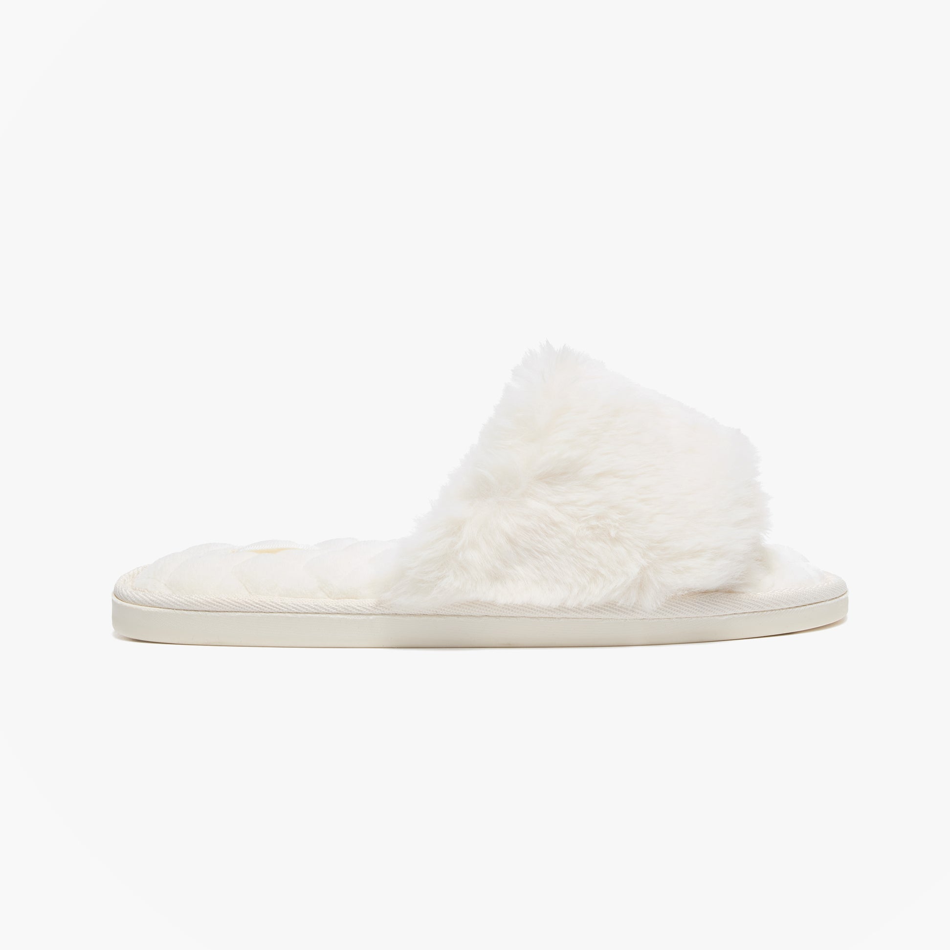 Bedroom Athletics ERIN Womens Slipper Sliders Cream