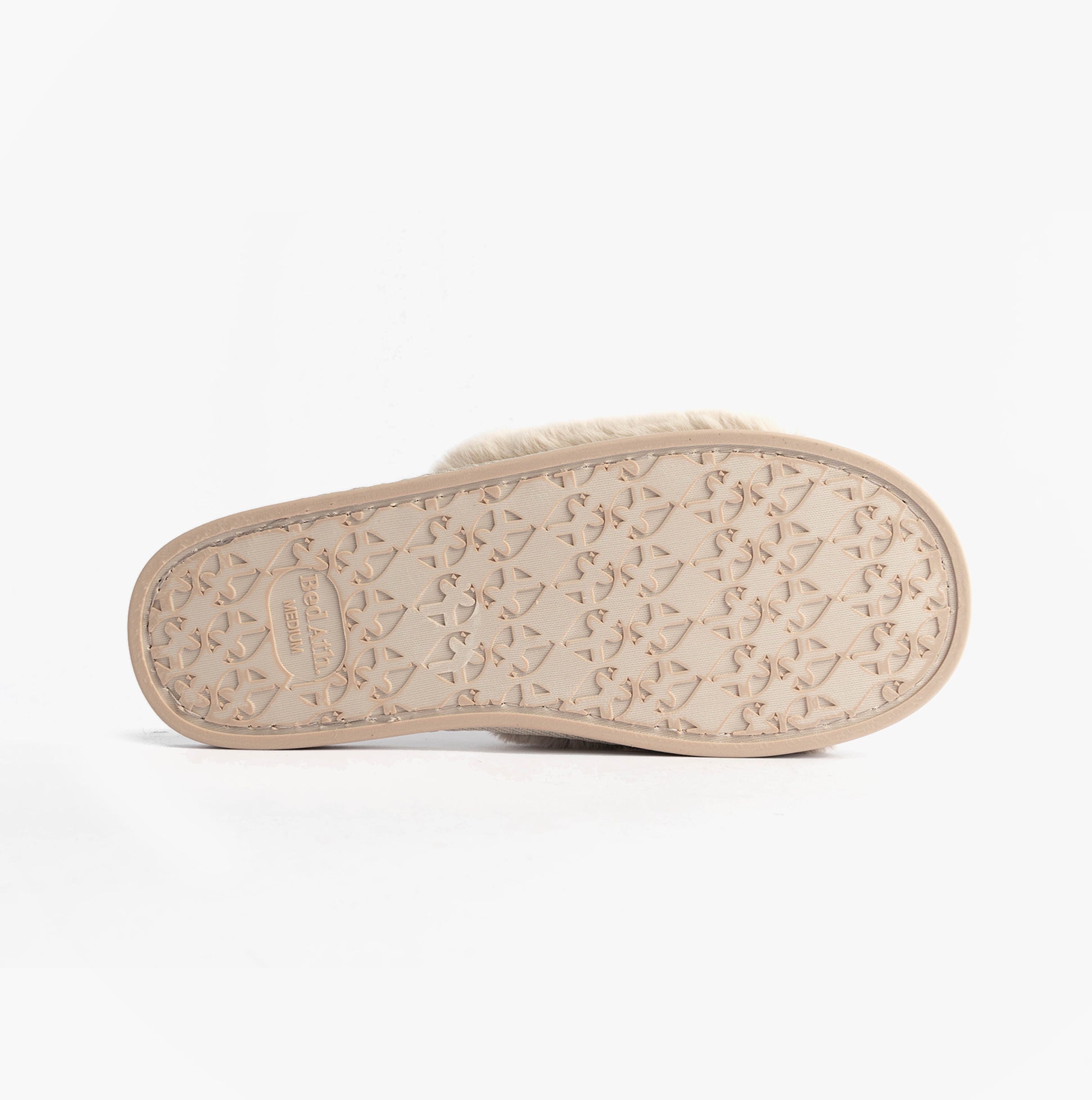 Bedroom Athletics ERIN Womens Slipper Sliders Light Grey
