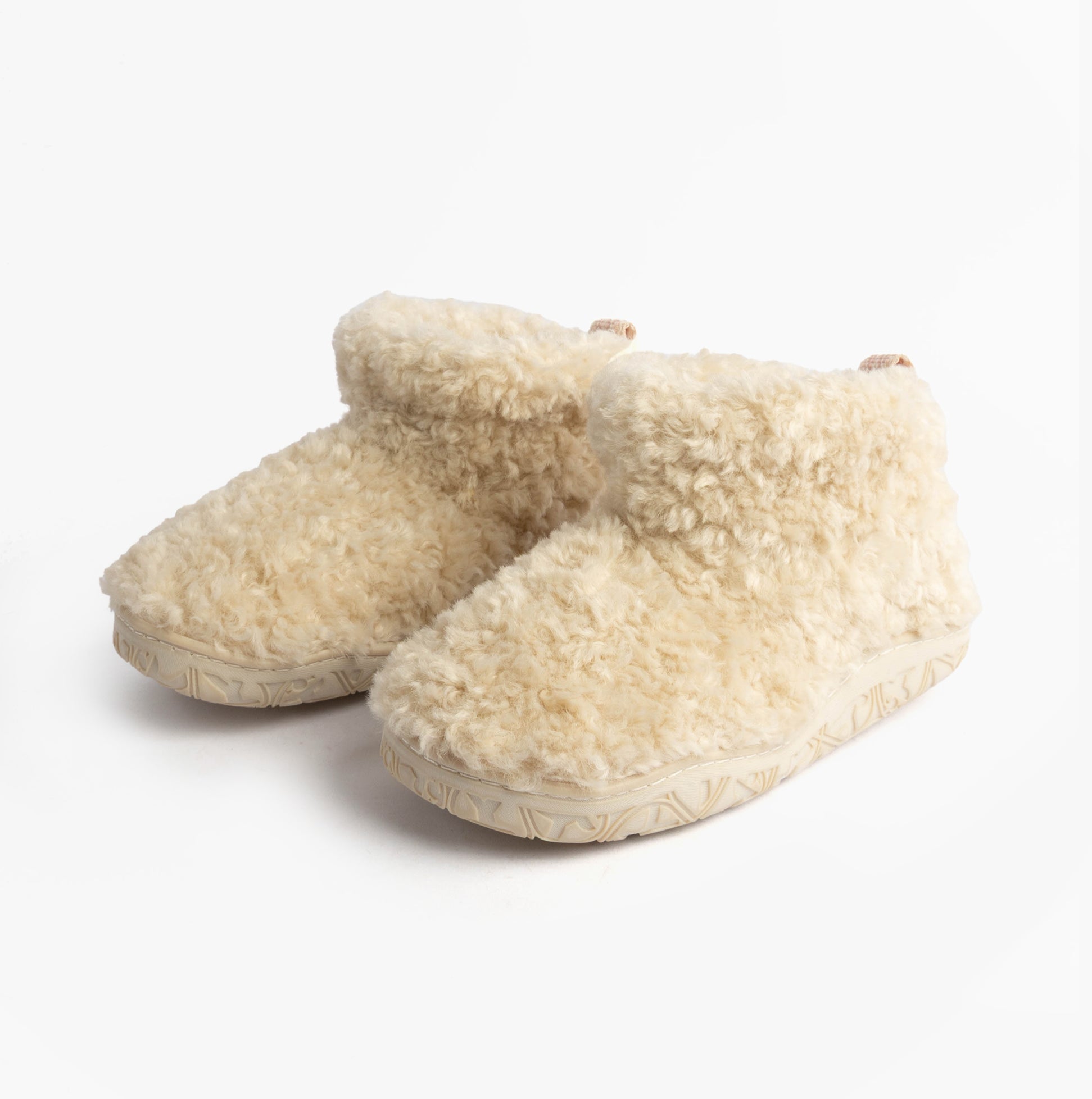 Bedroom Athletics LAUREN Womens Slipper Boots Cream