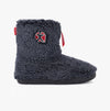 Bedroom Athletics GOSLING Mens Boot Slippers Washed Peacoat Navy
