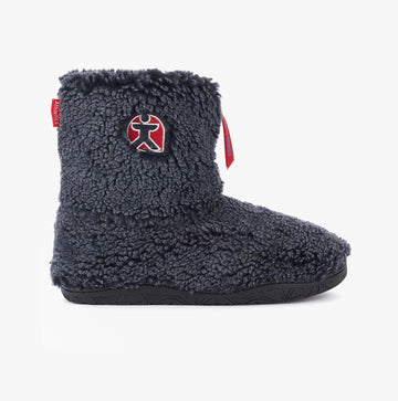 Bedroom Athletics GOSLING Mens Boot Slippers Washed Peacoat Navy