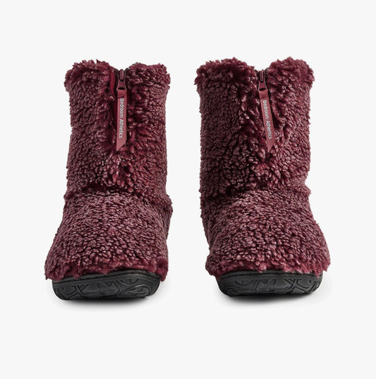 Bedroom Athletics GOSLING Mens Boot Slippers Merlot