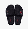 Bedroom Athletics EFRON Mens Slipper Sliders Washed Peacoat Navy