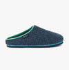 Bedroom Athletics BRODY Mens Felt Slipper Clogs Navy Marl