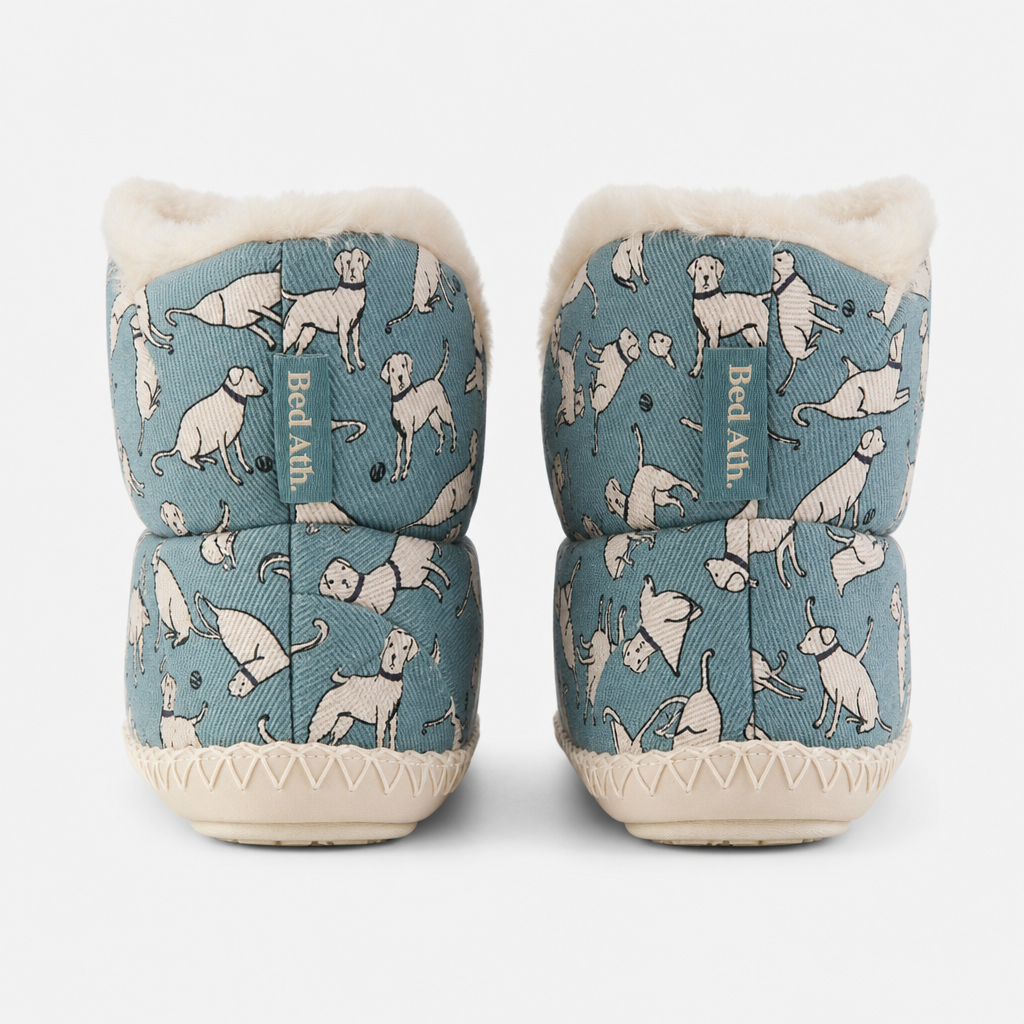 Bedroom Athletics LILY Womens Slipper Boots Denim Blue