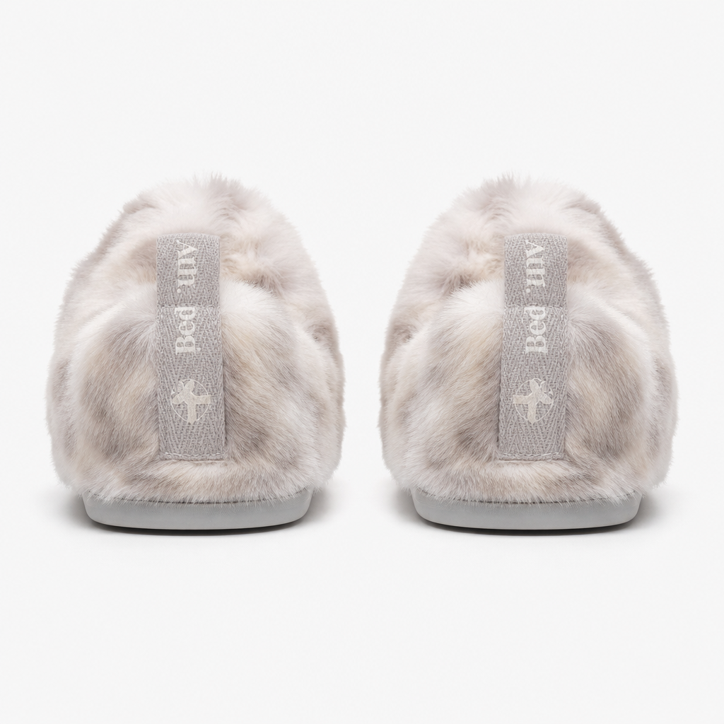 Bedroom Athletics NADINE Womens Mules Grey Leopard