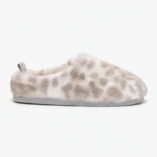 Bedroom Athletics NADINE Womens Mules Grey Leopard