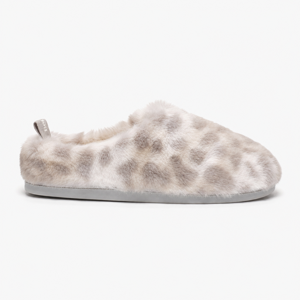 Bedroom Athletics NADINE Womens Mules Grey Leopard