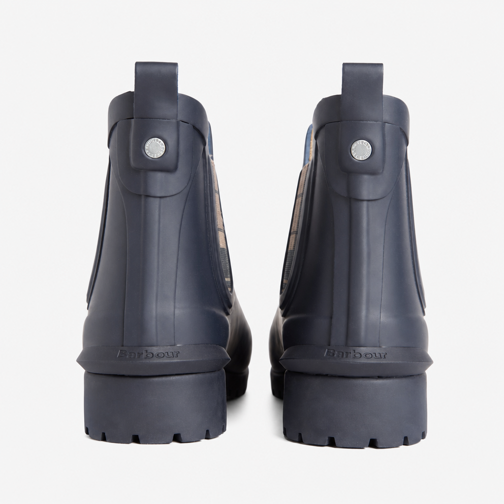 Barbour KIRKTON CHELSEA Womens Wellingtons Navy/Birchwood