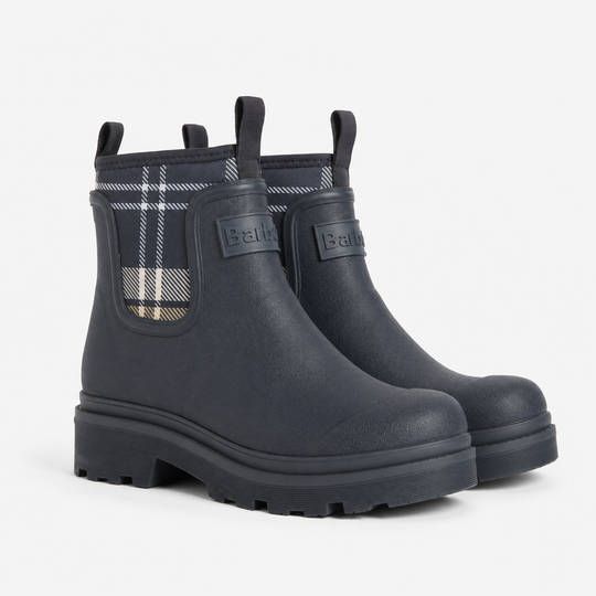 Barbour CYNTHIA CHELSEA Womens Wellies Dark Navy/Birchwood