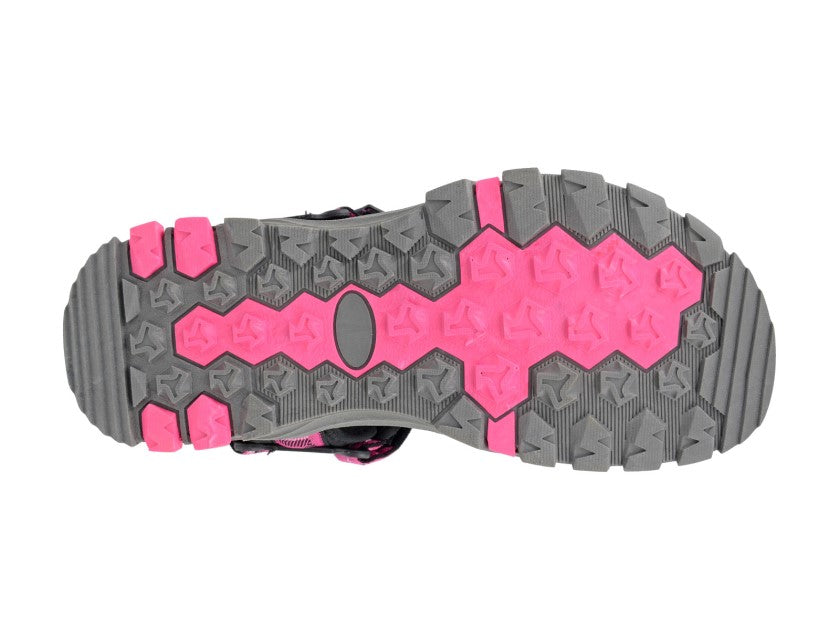 PDQ TESSA Womens Hiking & Trail Sandals Fuchsia/Black