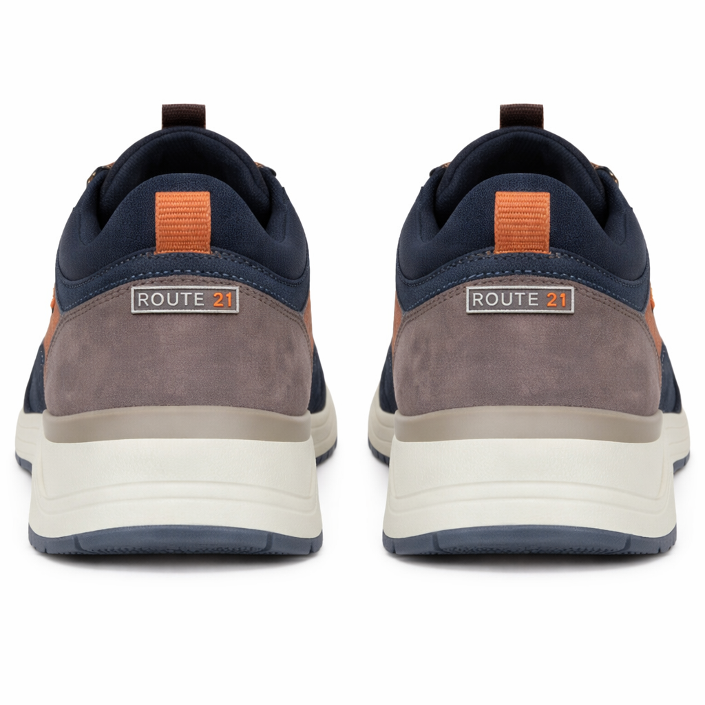 R21 Original M047 Mens Casual Trainers Brown/Black