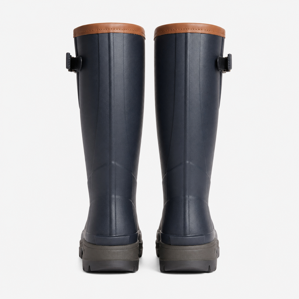 Barbour TEMPEST TALL Mens Wellingtons Navy/Black