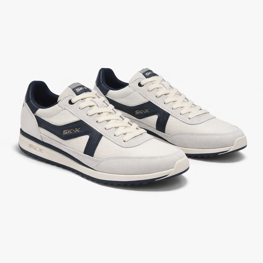 Skechers SKX 92 - SPECTIVE Mens Court Trainers White/Black