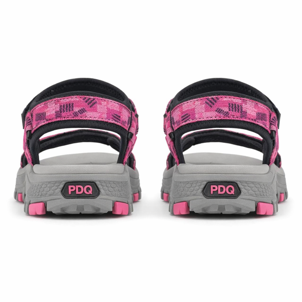 PDQ TESSA Womens Hiking & Trail Sandals Fuchsia/Black