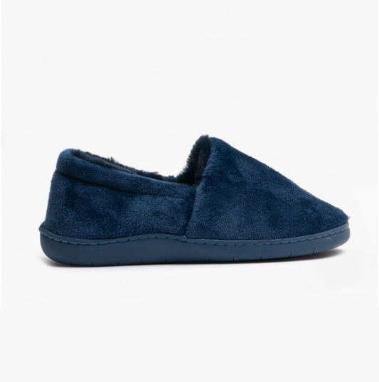 Black Country Shoes RITA Womens Slippers Navy