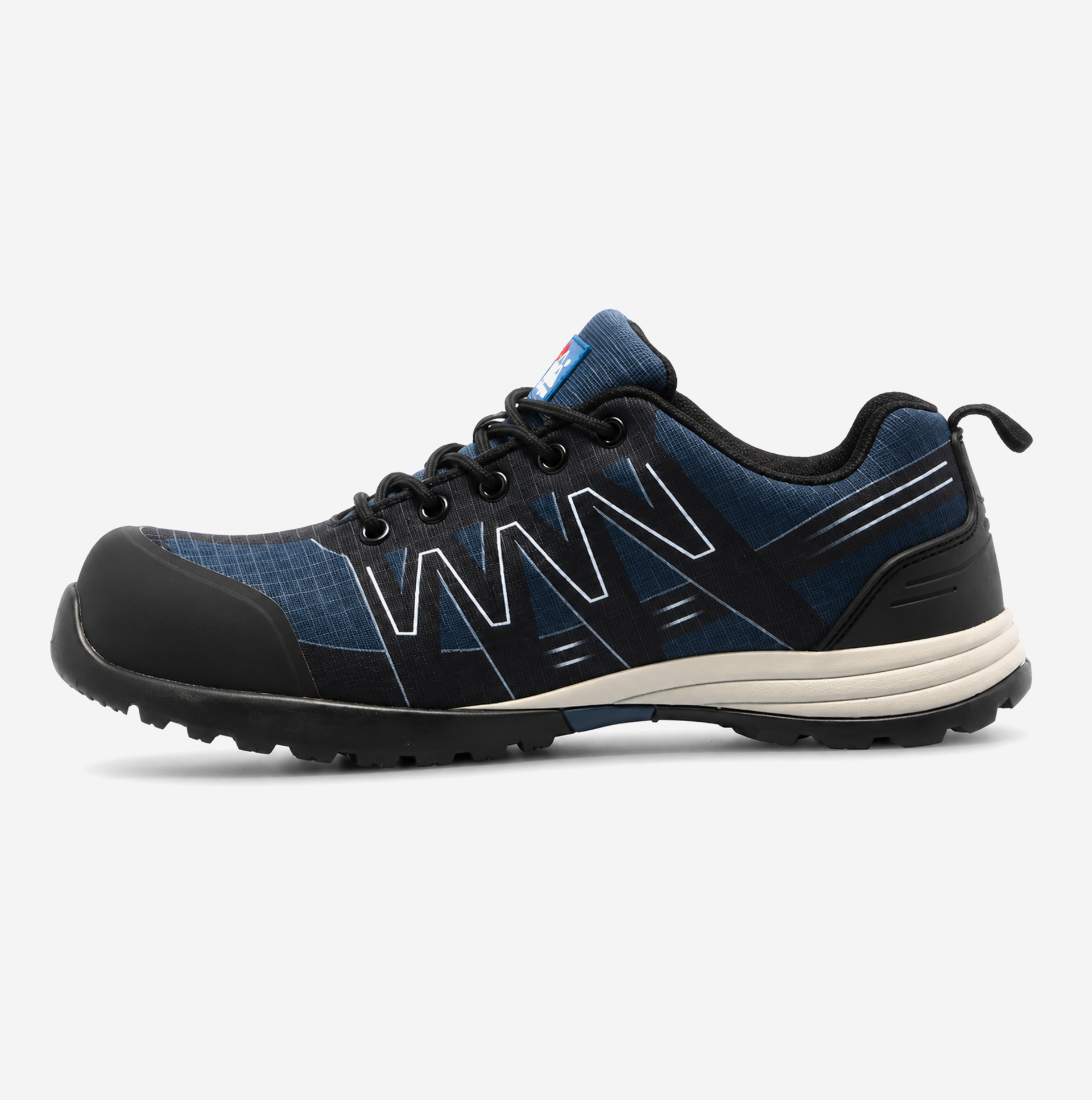 Himalayan 4300 Mens Safety Shoes Black/Blue