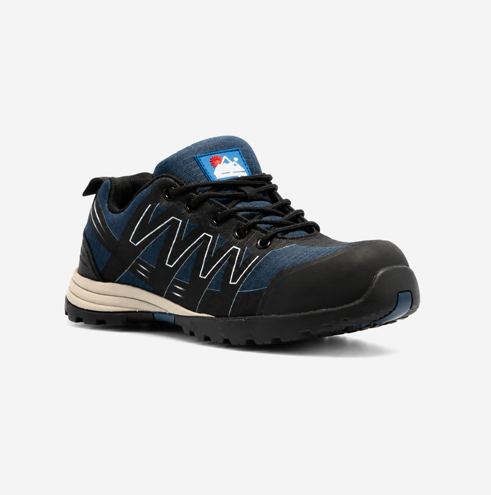 Himalayan 4300 Mens Safety Shoes Black/Blue
