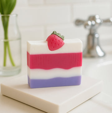 Bomb Cosmetics Berry Smooth Soap Slice
