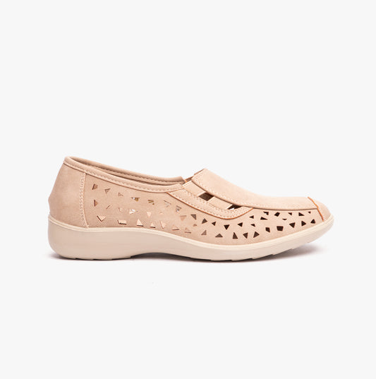Boulevard MARSHA Womens Shoes Stone