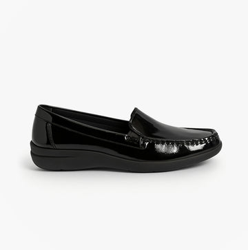 Boulevard Boulevard L381AP Ladies Shoes Black Patent