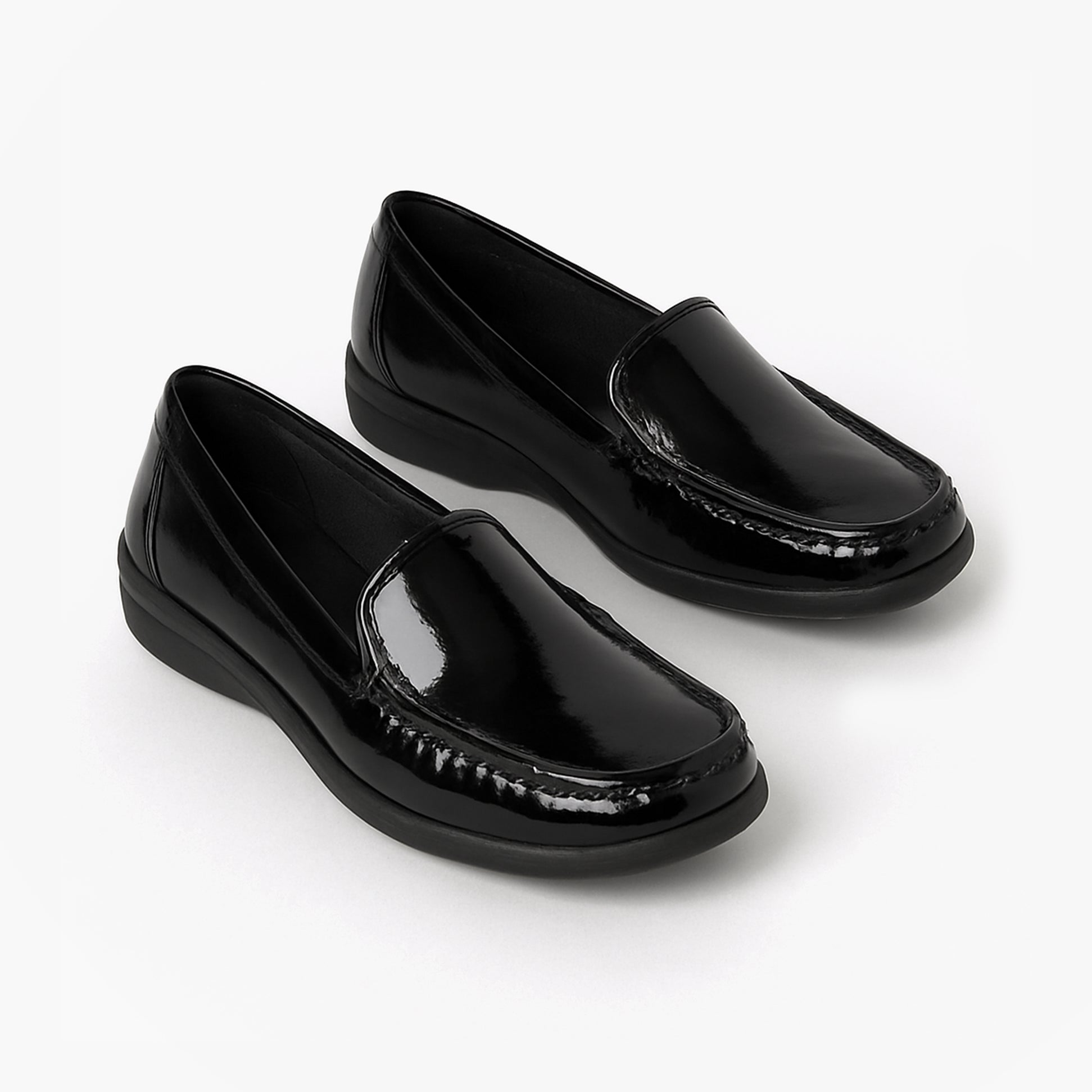 Boulevard Boulevard L381AP Ladies Shoes Black Patent