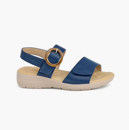 Boulevard Boulevard L396NC Ladies Sandals Navy