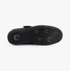 Boulevard DIANA Womens Leather Touch Fasten EEE Wide Mary Jane Shoes Black