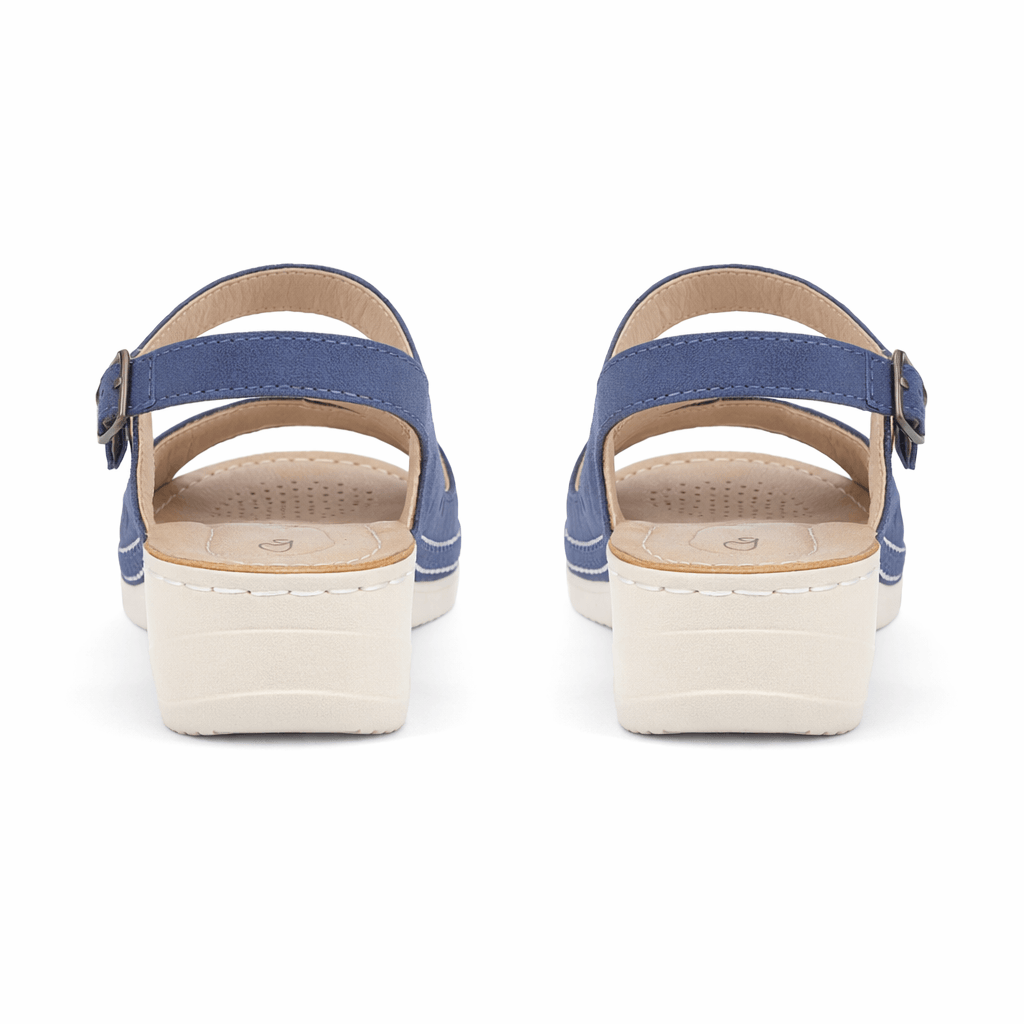 Boulevard Ladies Sandals Navy Blue