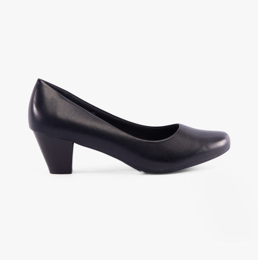 Boulevard L532A Womens Heeled Shoes Black