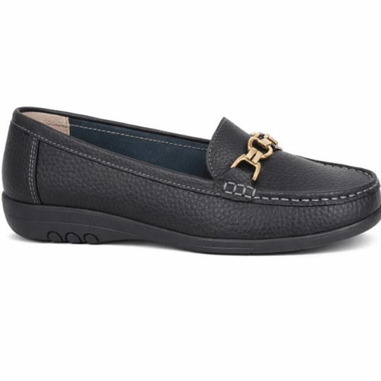 Boulevard Ladies Loafers Black