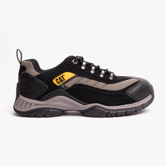 CAT Moor Unisex Steel Toe Safety Trainers Black